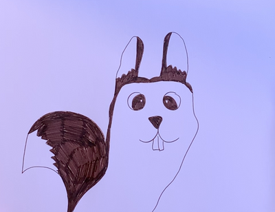 Teil 5 - Tiere zeichnen mit der Hand: Eichhörnchen
