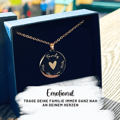 "Familie" ketting met naam