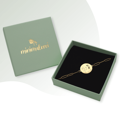 Voetafdruk Geboorte Ketting