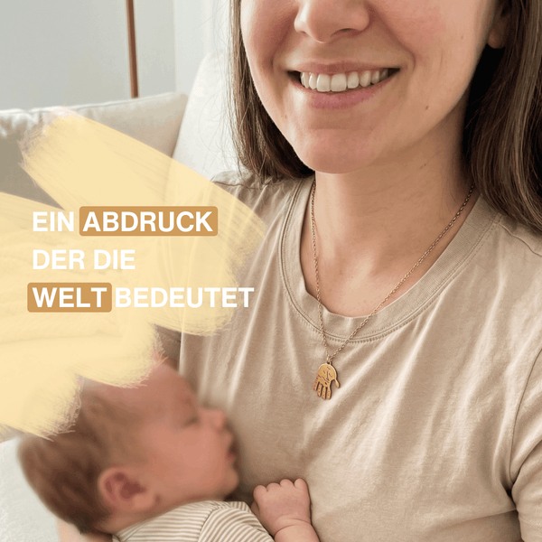 Hand/voetafdruk ketting