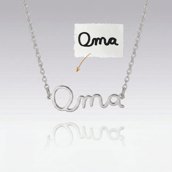 Handschrift ketting