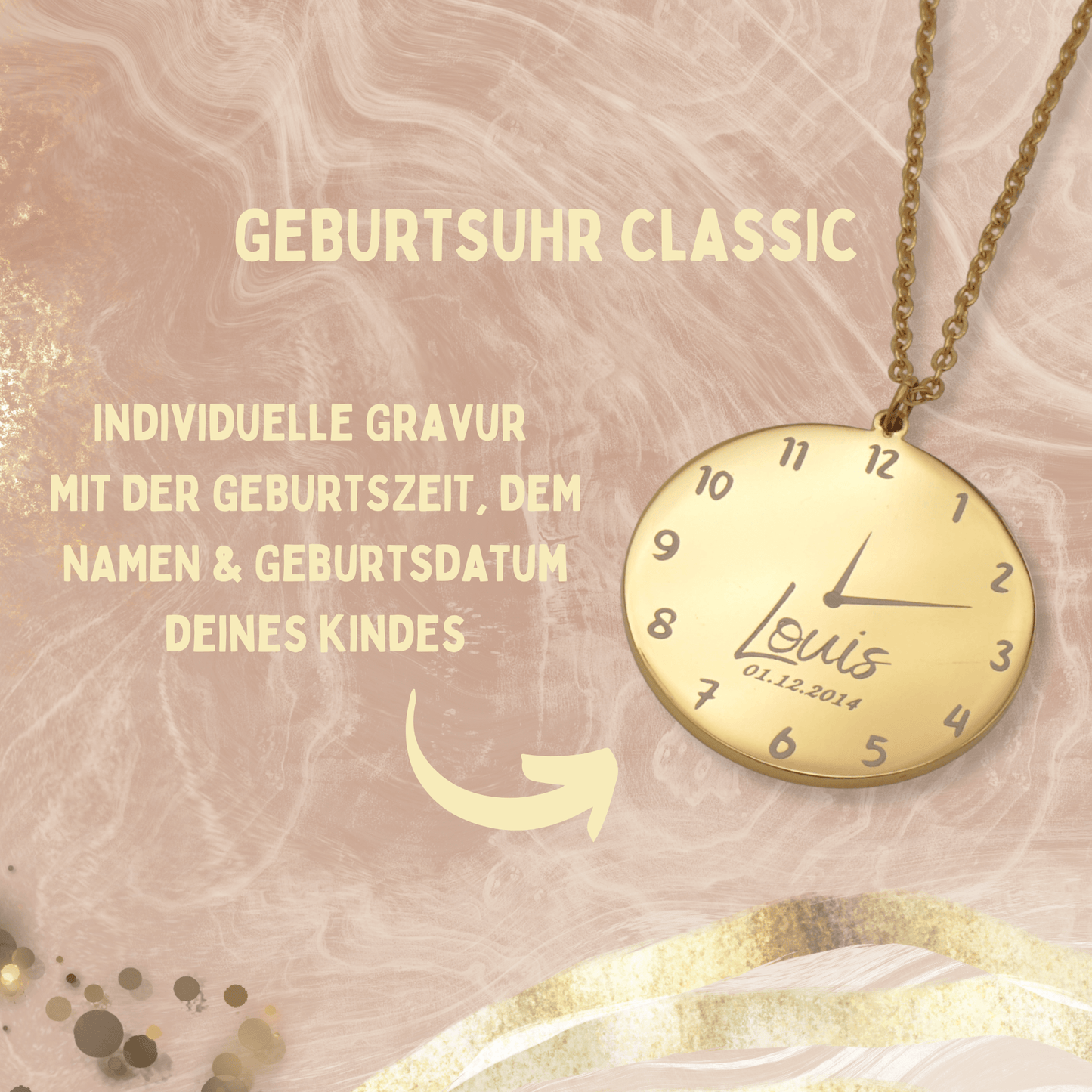 Geboorteklok Classic